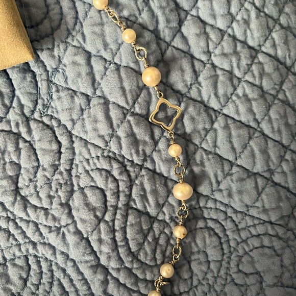 David Yurman necklace with pearls 40 inches long - Picture 2 of 4